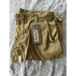 JORDAN CRAIG OG - XAVIER CARGO SHORTS Olive Green/KHAKI Size 38‎ New With Tags!